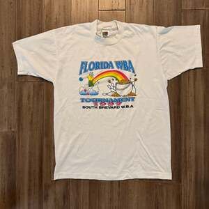 men’s vintage florida wba bowling tournament tee